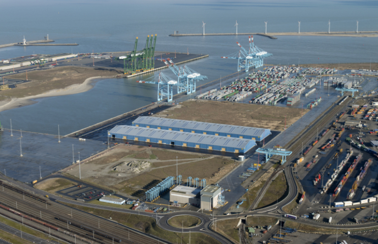 Albert II terminal Zeebrugge Willemen